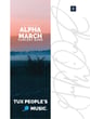Alpha March Concert Band sheet music cover